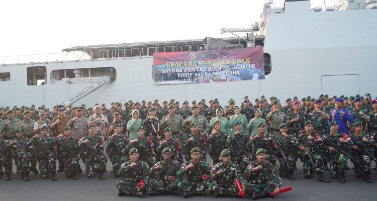 Prajurit Yonif 501/BY