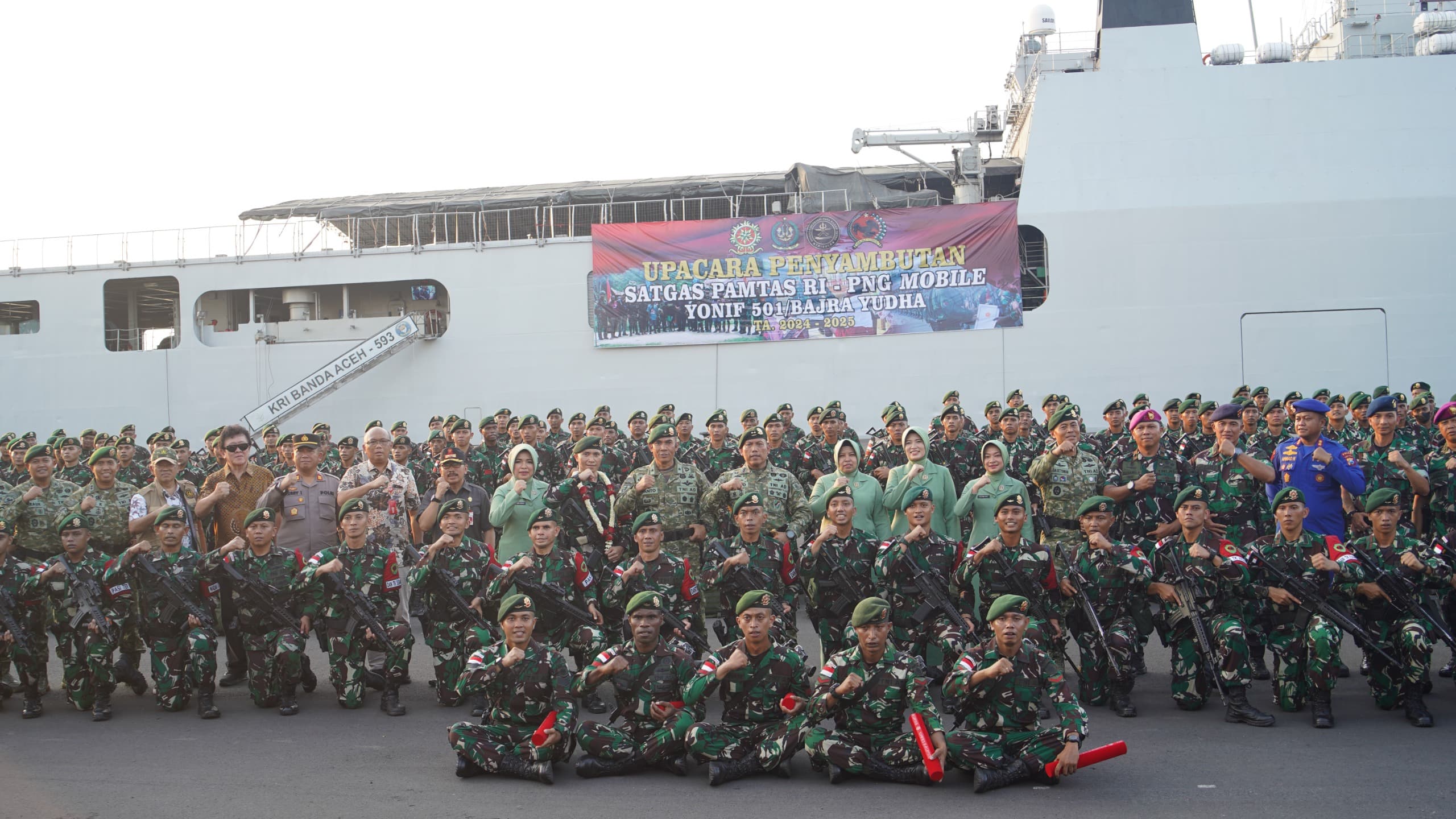Prajurit Yonif 501/BY