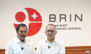 Mentri Agus Andriyanto Audiensi dengan BRIN