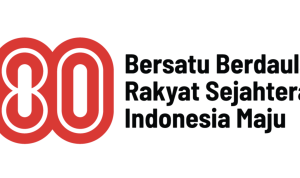 Logo HUT ke 80 RI