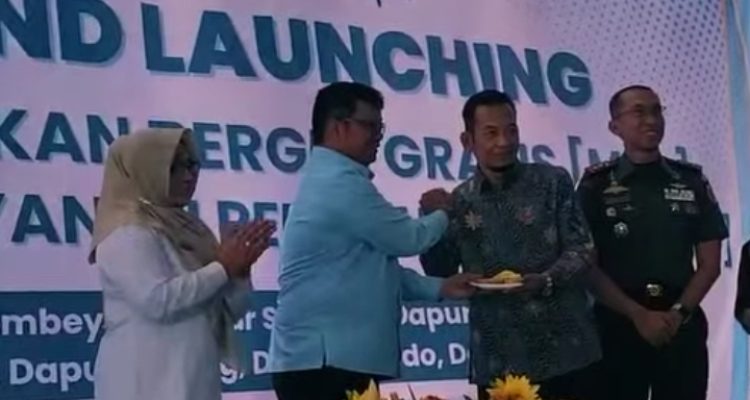 Ketua Komisi B DPRD Magetan dalam Grand Launching Dapur MBG Magetan