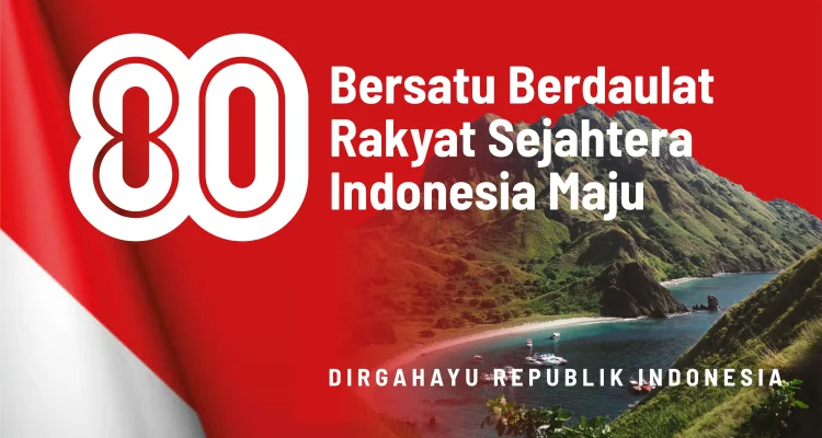 Logo HUT ke 80 RI Logo HUT ke 80 RI