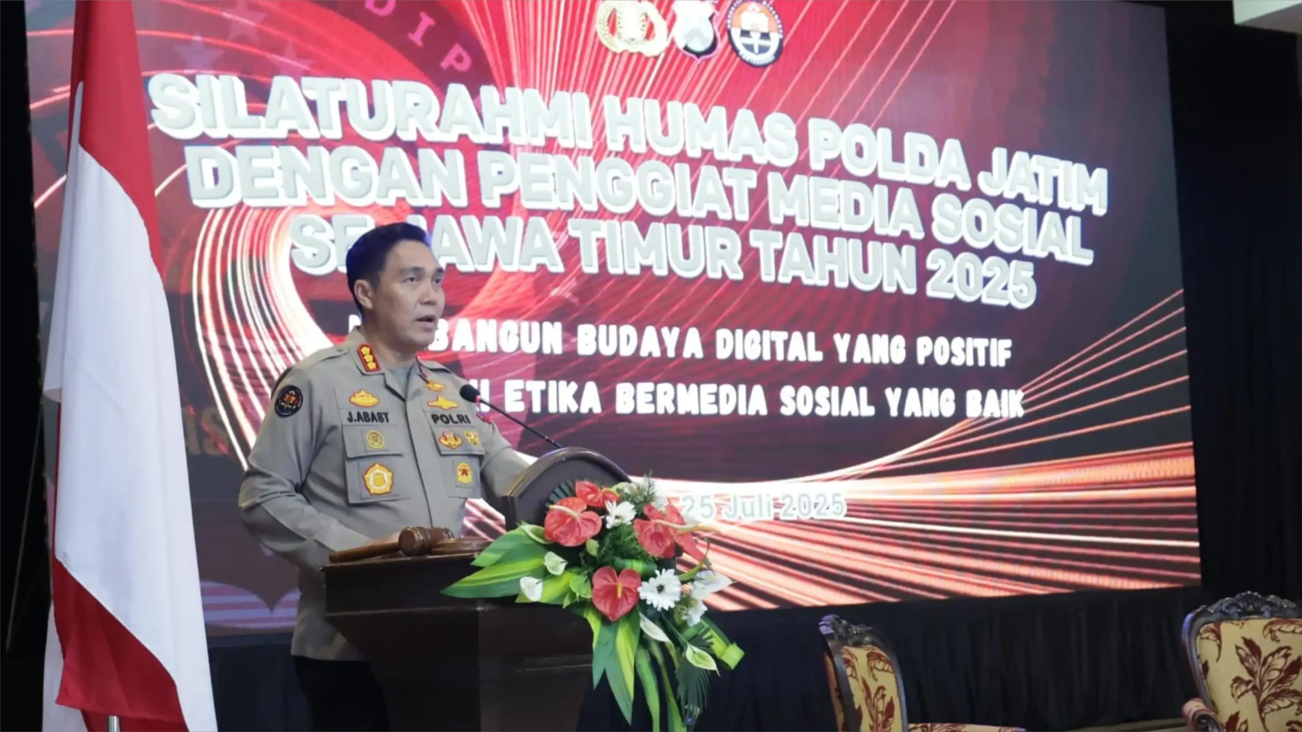 Polda Jatim Silaturahmi Pegiat Digital