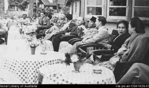 Presiden Soekarno di Sarangan