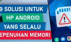ponsel android memori penuh