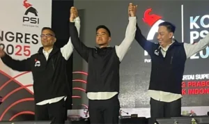 kaesang terpilih lagi jadi ketum PSI