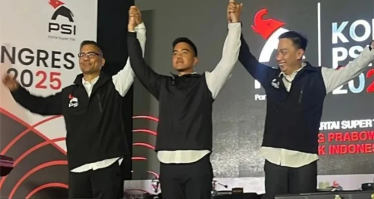 kaesang terpilih lagi jadi ketum PSI kaesang terpilih lagi jadi ketum PSI