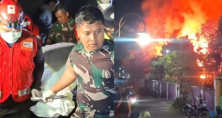 kebakaran di Magetan