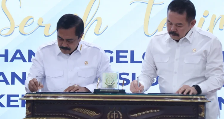 Kemenimipas dan Kejagung serah terima Rupbasan Kemenimipas dan Kejagung serah terima Rupbasan