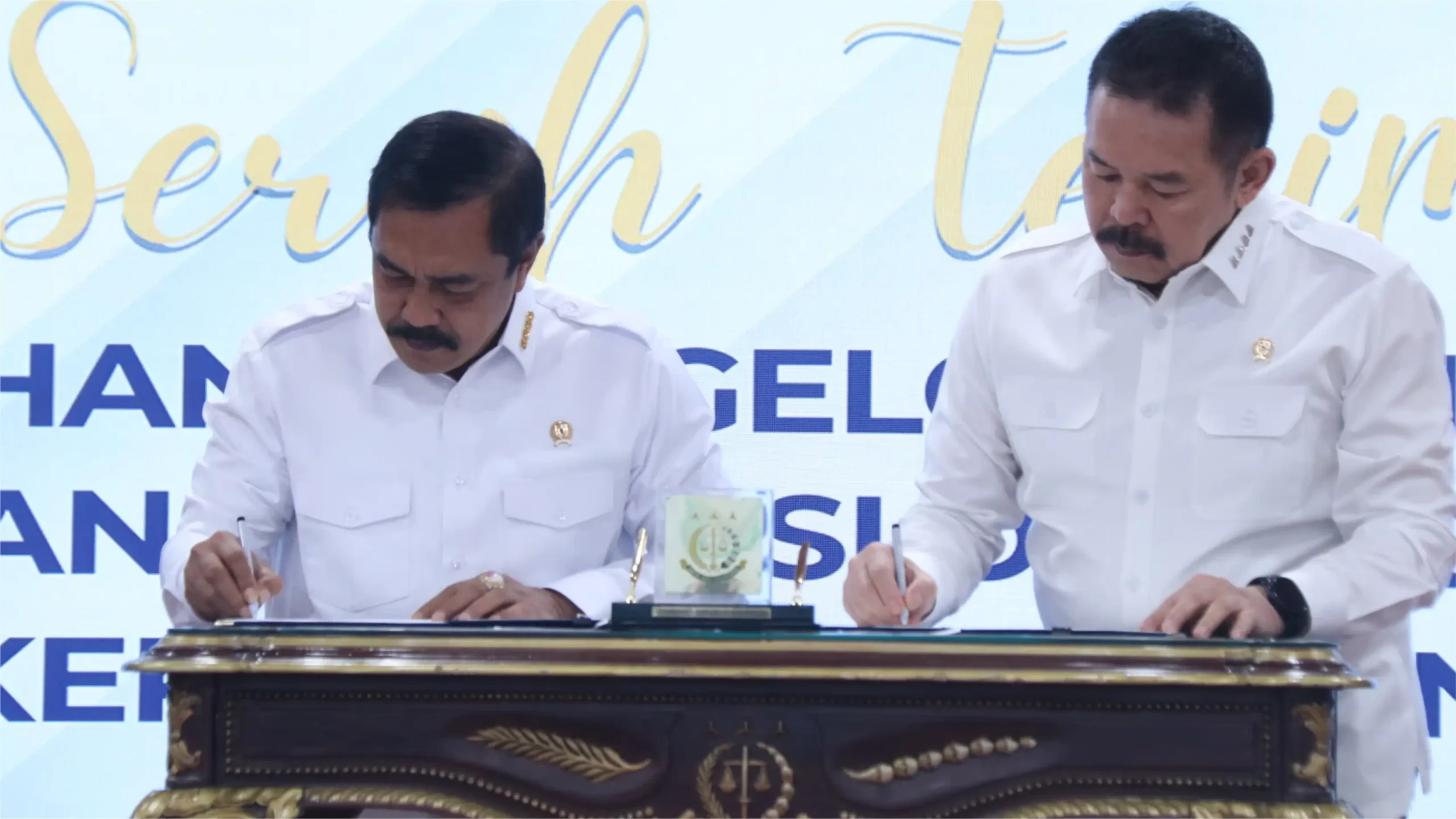 Kemenimipas dan Kejagung serah terima Rupbasan