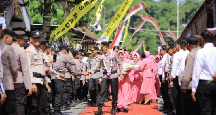 sertijab kapolres Madiun