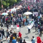 Demo Pati Dihadiri Puluhan Ribu Orang