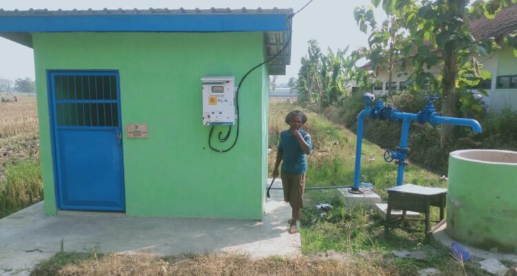 membangun jaringan irigasi air tanah mendukung Ketahanan Pangan