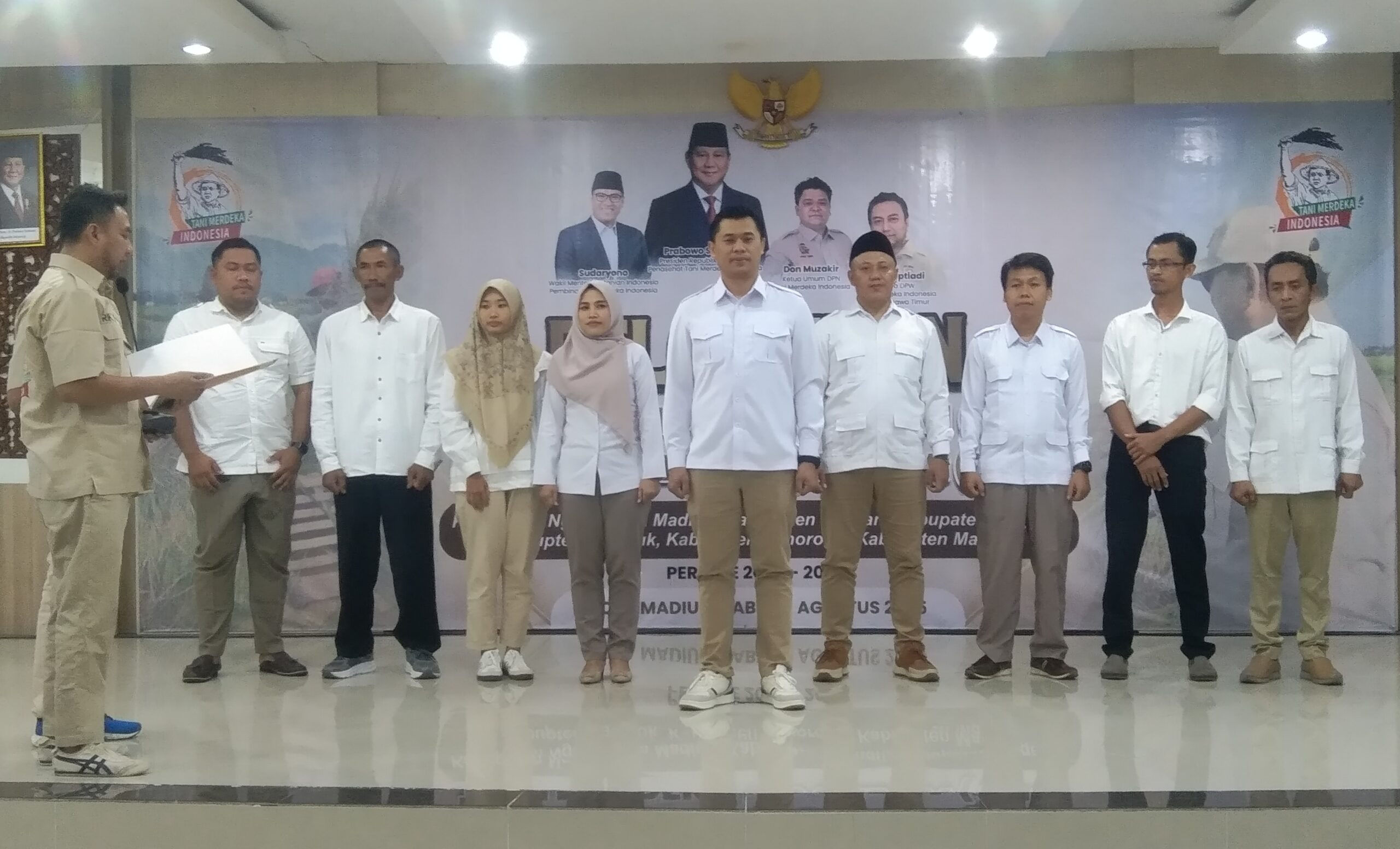 Pelantikan Pengurus Daerah Tani Merdeka