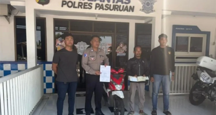 Motor Hilang di Jombang Ketemu di Pasuruan