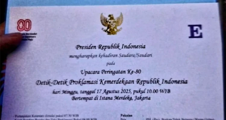 Undangan HUT RI untuk Squad Nusantara Undangan HUT RI untuk Squad Nusantara