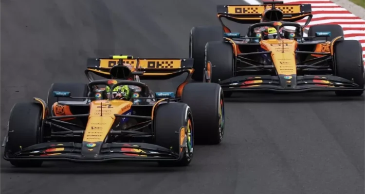formula 1 hungaria : McLaren Finis 1 2