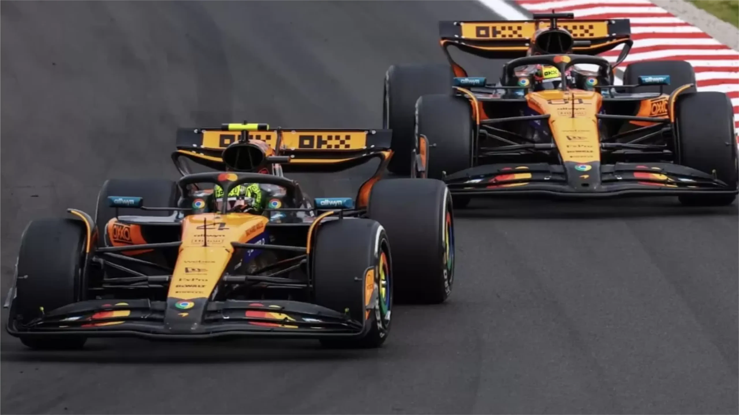 formula 1 hungaria : McLaren Finis 1 2