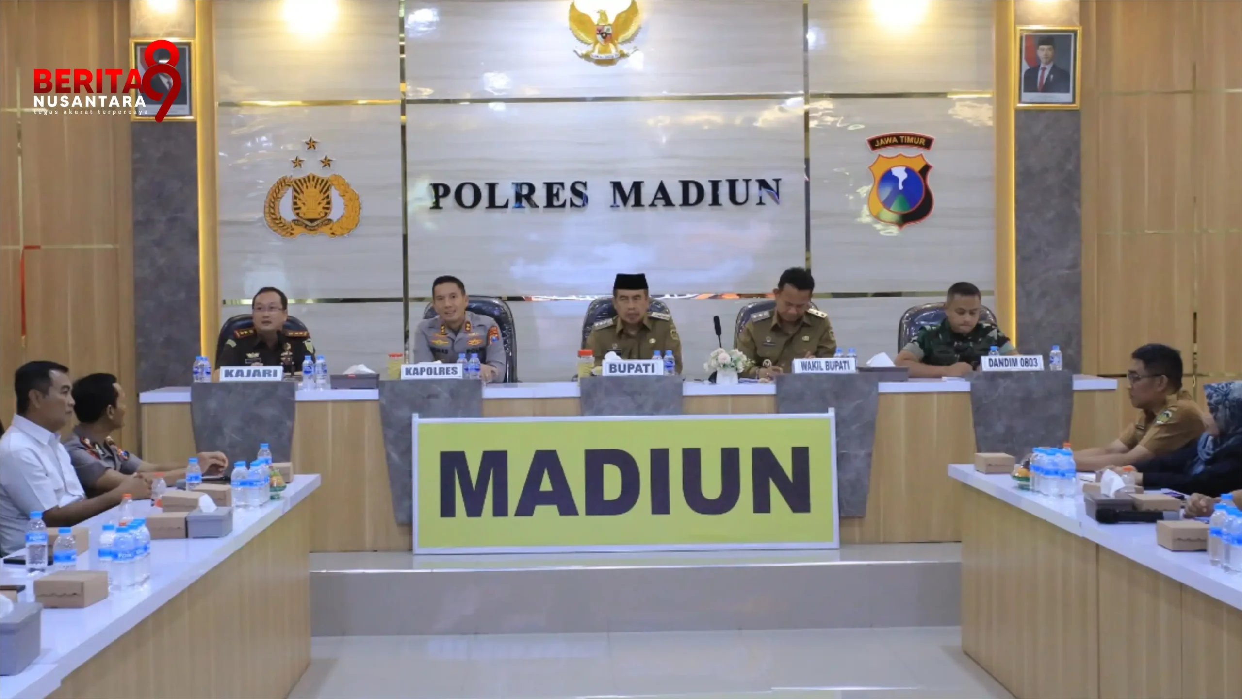 Coffee Morning Polres Madiun dan Forkopimda