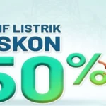 Listrik PLN Diskon 50 persen