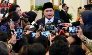Menpora Erick Thohir Setelah Pelantikan