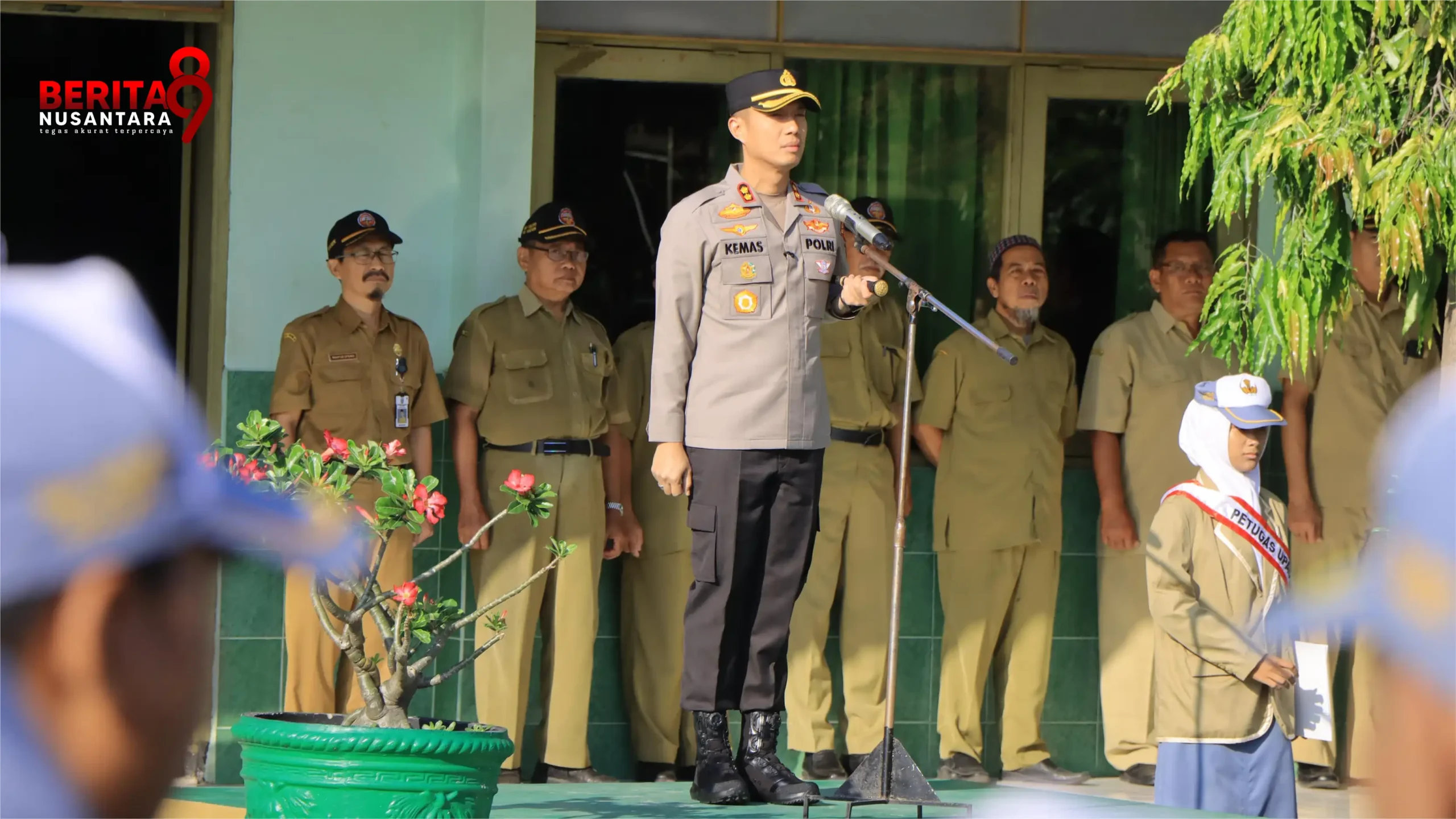 kapolres Madiun Di SMA 1 Dolopo