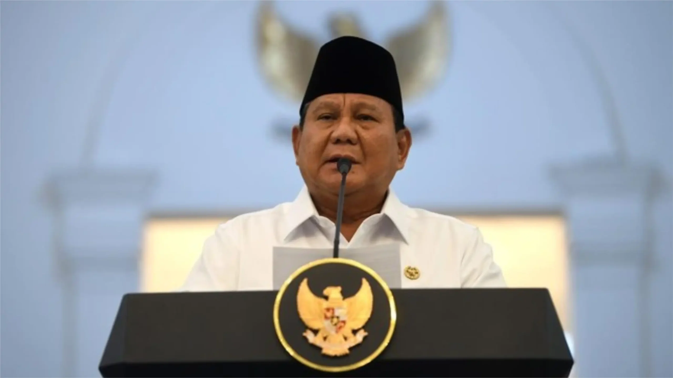 presiden prabowo menanggapi Demo