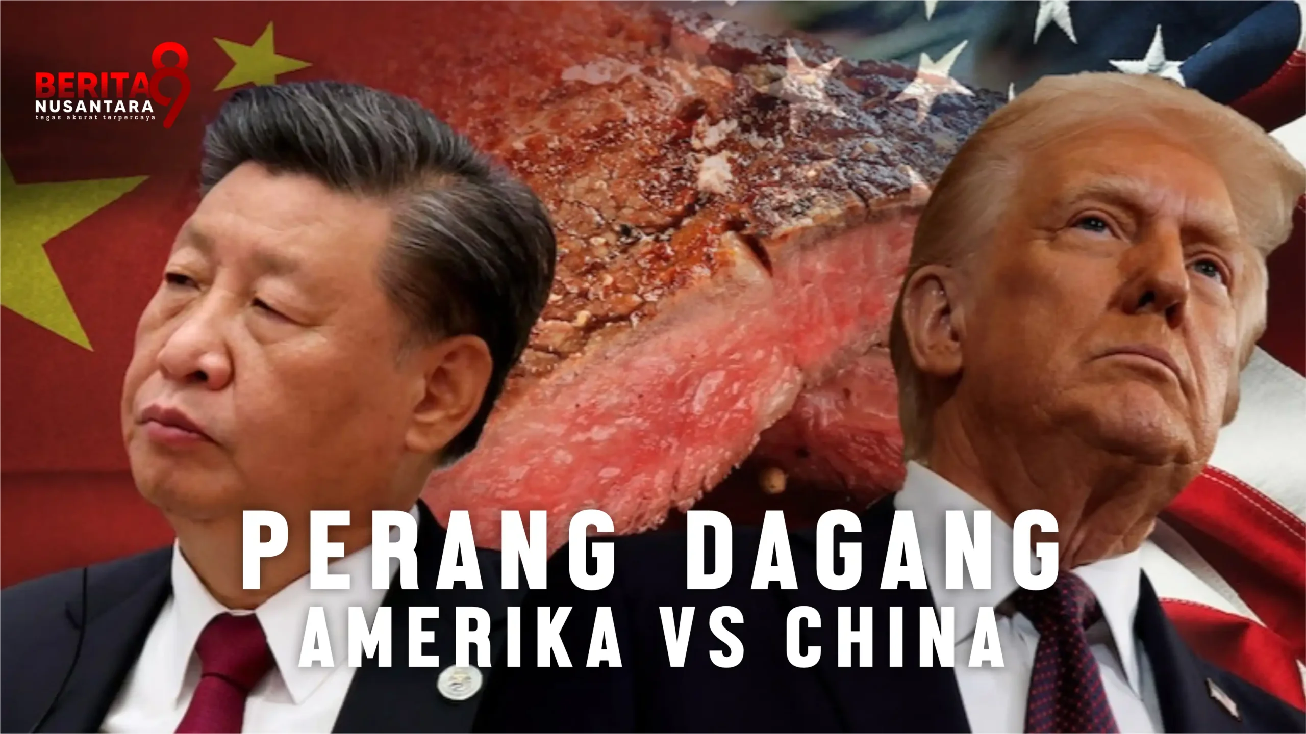 Donald Trump Perang Dagang Amerika China