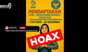 Hoax Pendaftaran CPNS Kemenimipas 2025