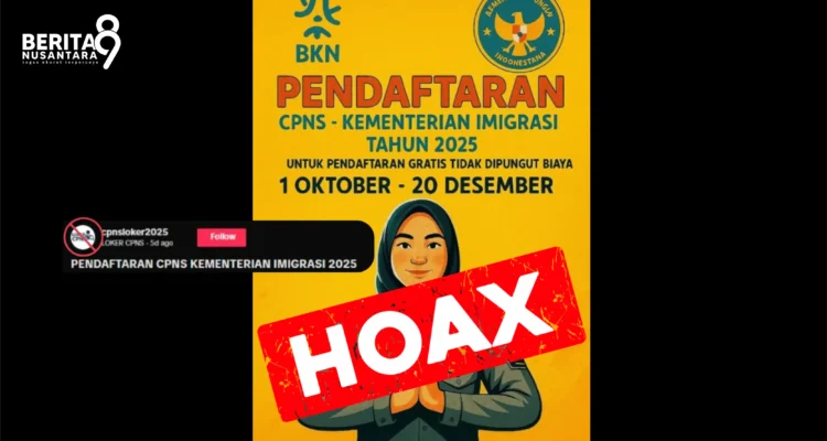 Hoax Pendaftaran CPNS Kemenimipas 2025 Hoax Pendaftaran CPNS Kemenimipas 2025