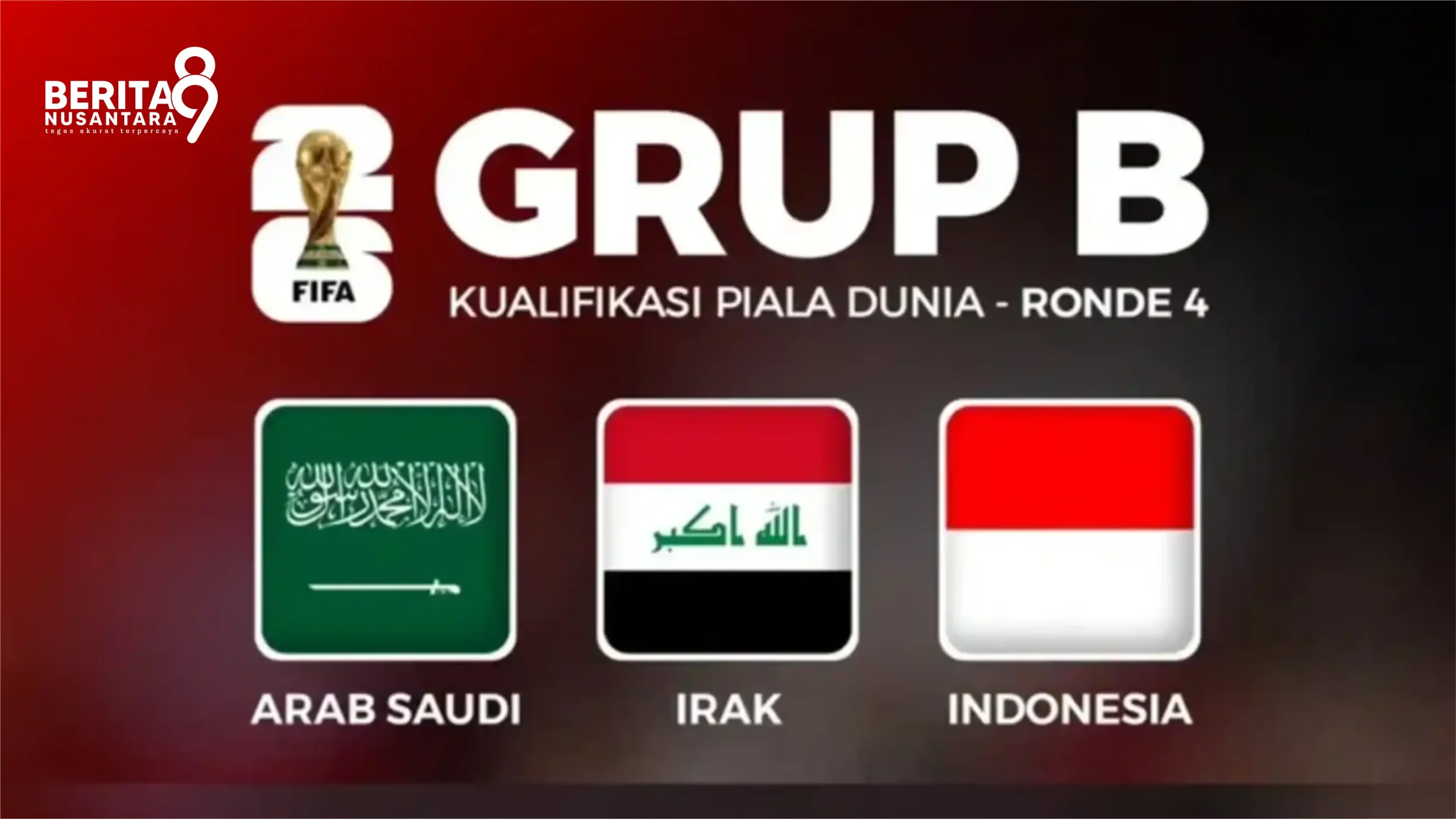 Jadwal Timnas vs Irak