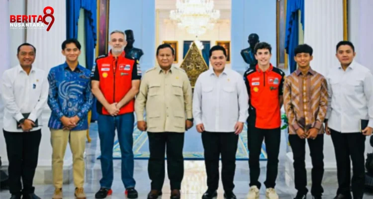 Marquez bertemu Presiden Prabowo sebelum GP Mandalika Marquez bertemu Presiden Prabowo sebelum GP Mandalika