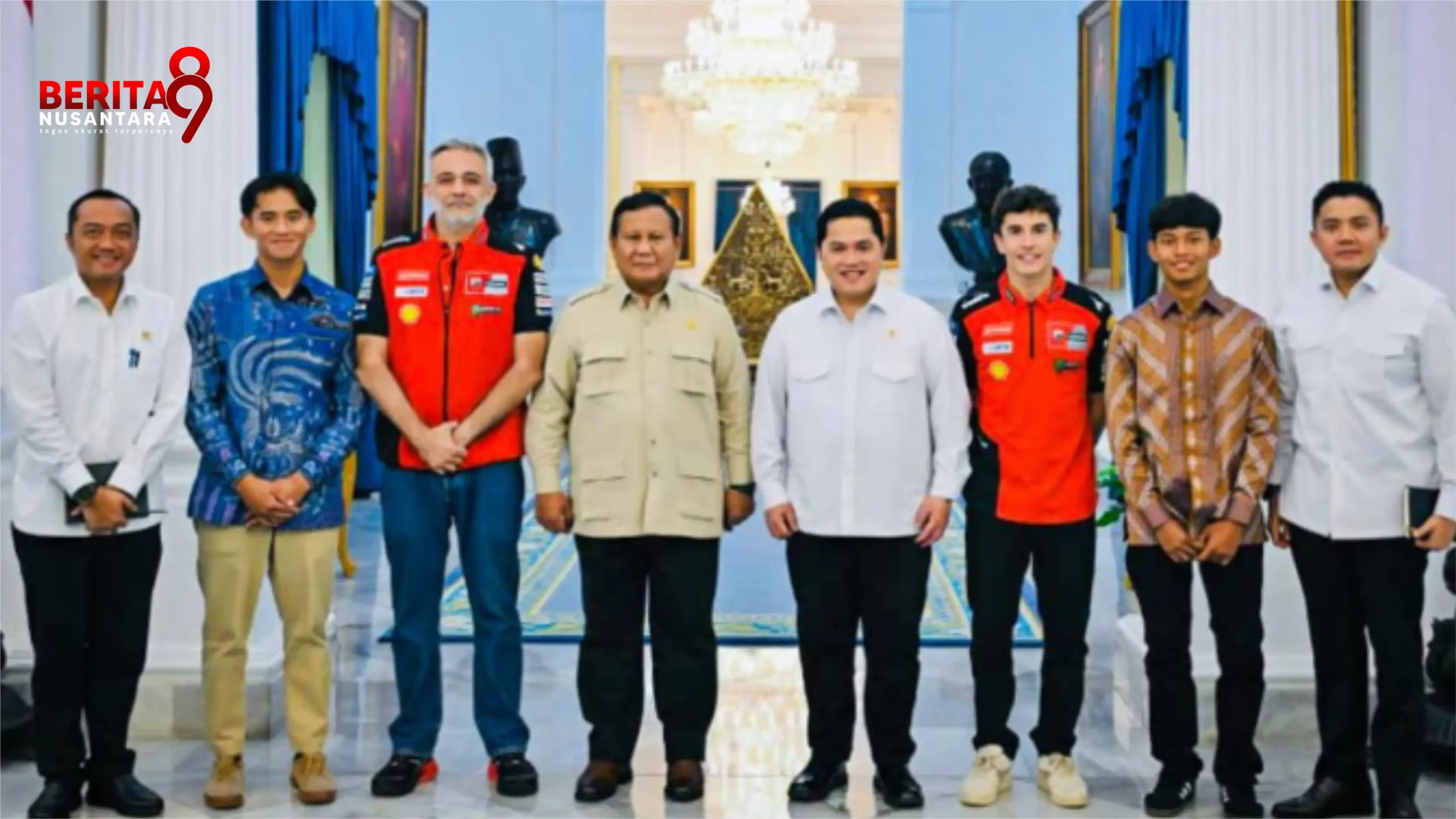 Marquez bertemu Presiden Prabowo sebelum GP Mandalika