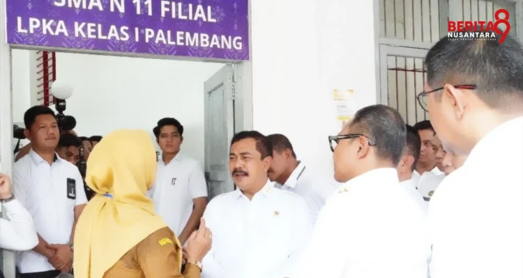 Menteri Imipas Kunjungi LPKA Palembang