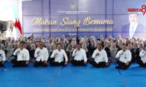 Menteri Imipas Makan Siang Bersama di LPKA Palembang