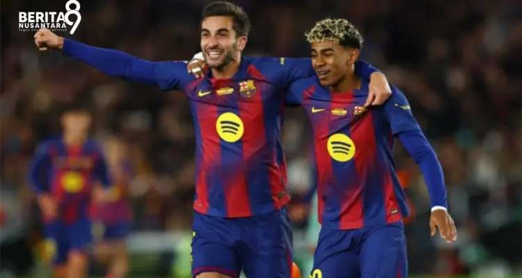 Barcelona ke puncak klasemen La Liga