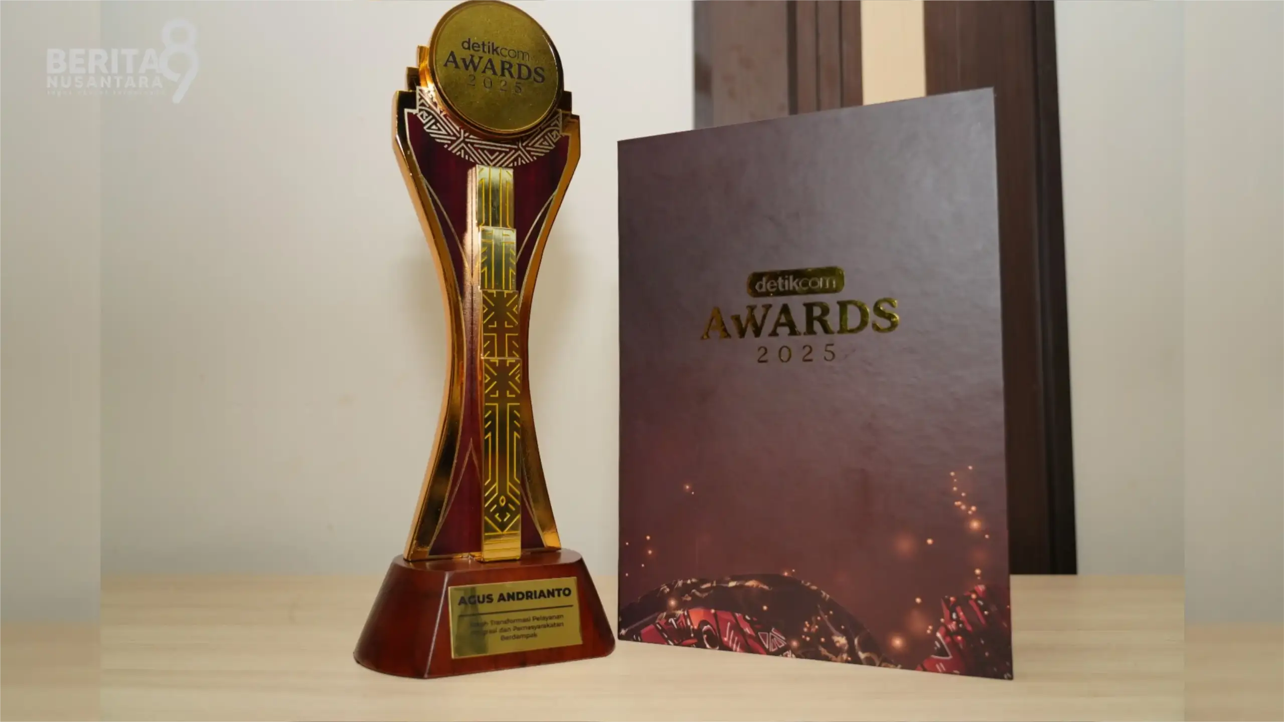Detikcom Awards 2025 untuk Menteri Agus Andrianto