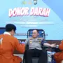 Donor Darah Polda Jatim sambut HUT Korpri