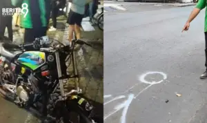 Gary Iskak Naik RX King saat Kecelakaan