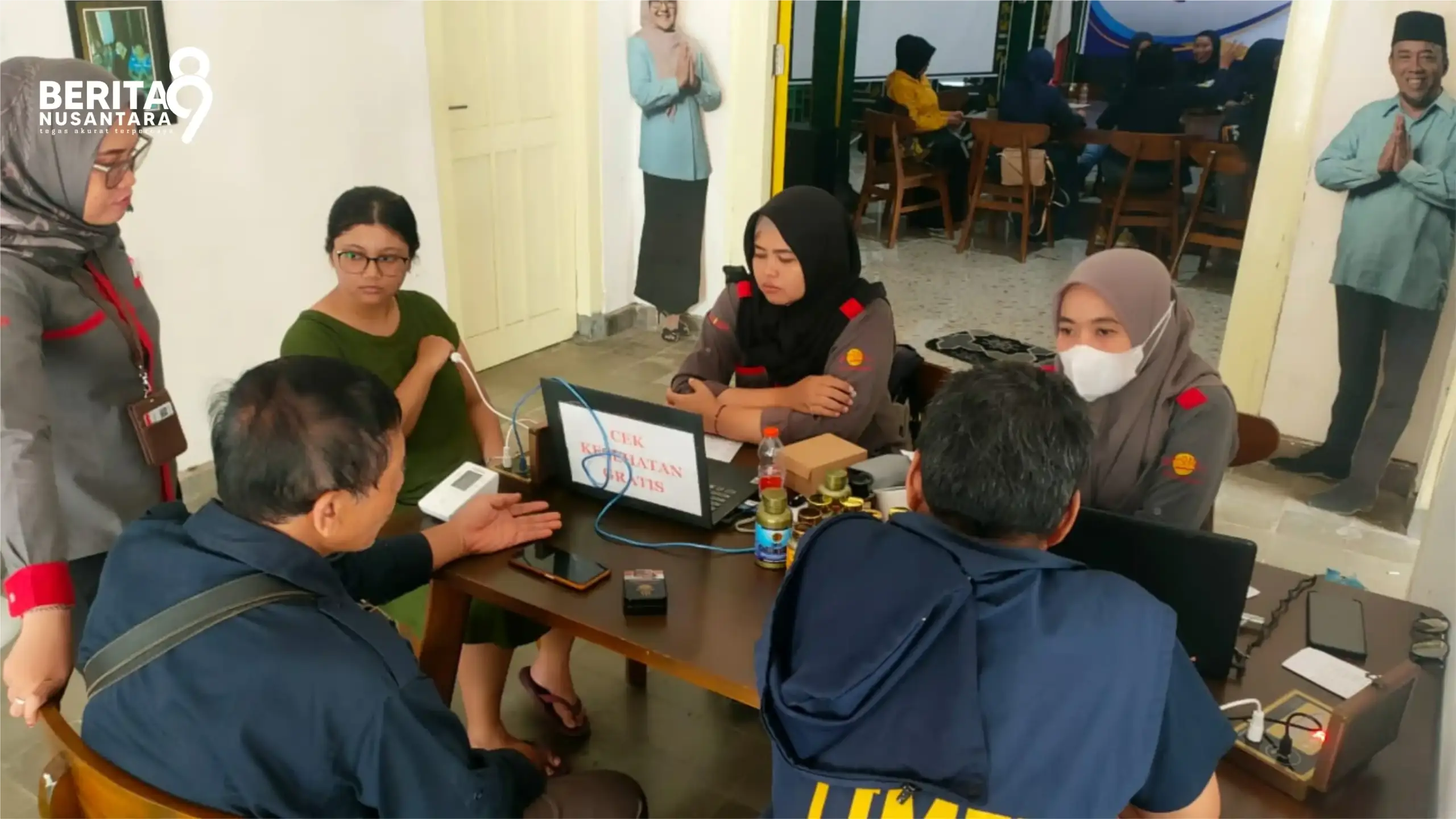 Cek Kesehatan HUT Partai NasDem di Magetan