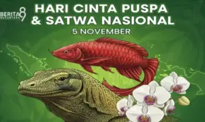 Hari Cinta Puspa dan Satwa Nasional 2025