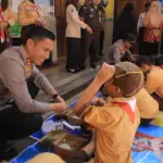 SPPG Polres Madiun menyajikan Nasi Pecel SPPG Polres Madiun menyajikan Nasi Pecel