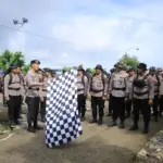 Napak Tilas Polres Madiun Dalam Peringatan HUT Brimob ke 80