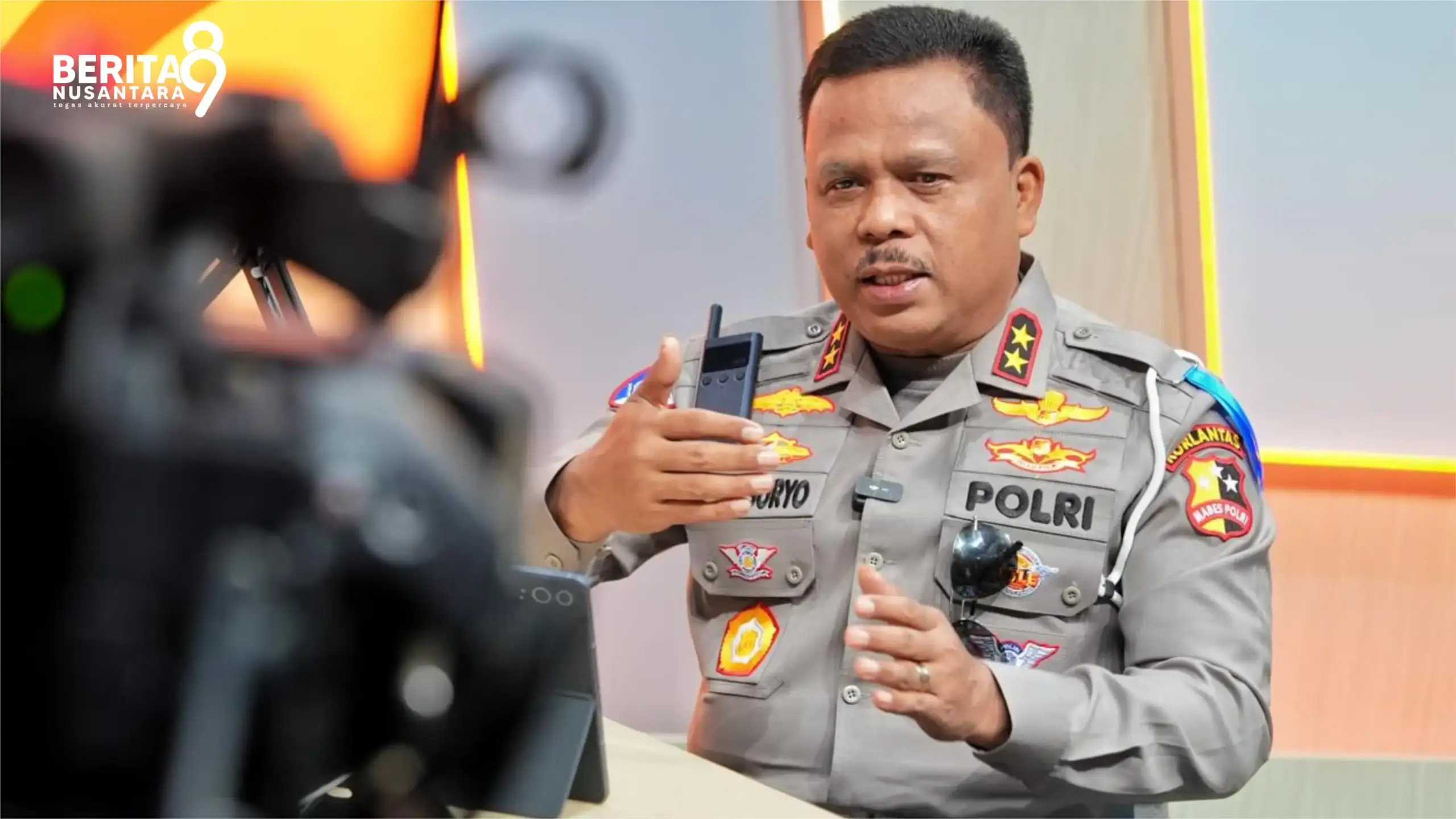 Kakorlantas Polri H 12 Operasi Zebra 2025