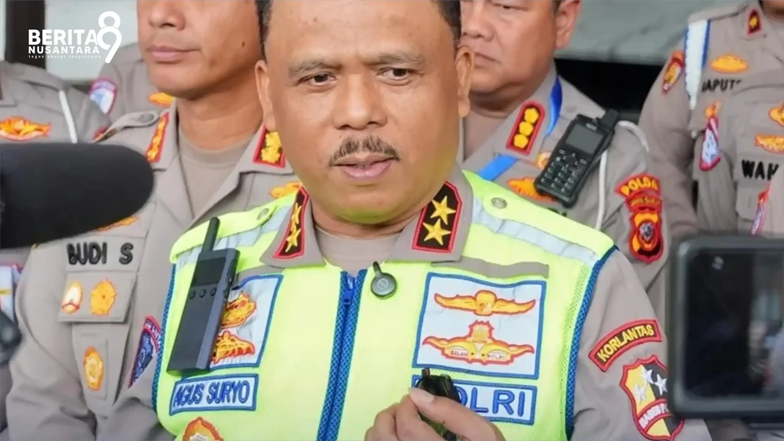 Kakorlantas Polri Menjelaskan Hasil H6 Operasi Zebra 2025