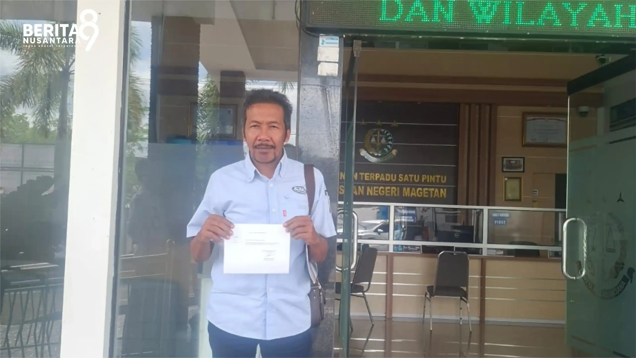 Ketua LBH Parade Keadilan Usai Laporan Kasus PAW DPRD Magetan