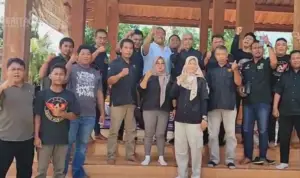 Ketua Umum Squad Nusantara di Roadshow jatim