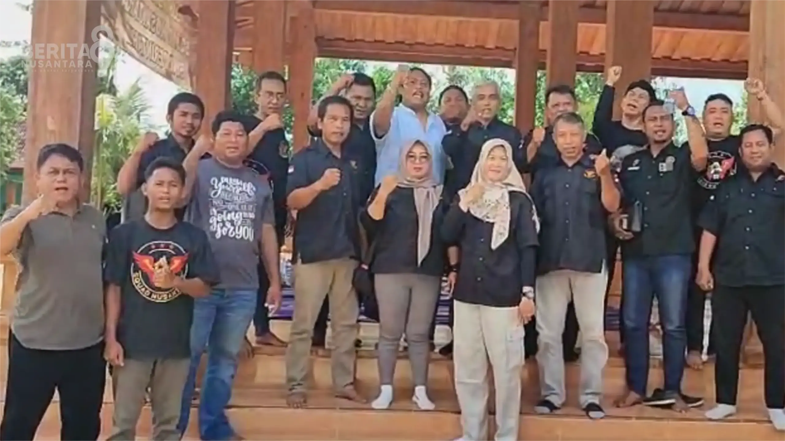 Ketua Umum Squad Nusantara di Roadshow jatim