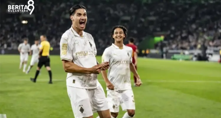 Kevin Diks cetak gol untuk Moenchengladbach