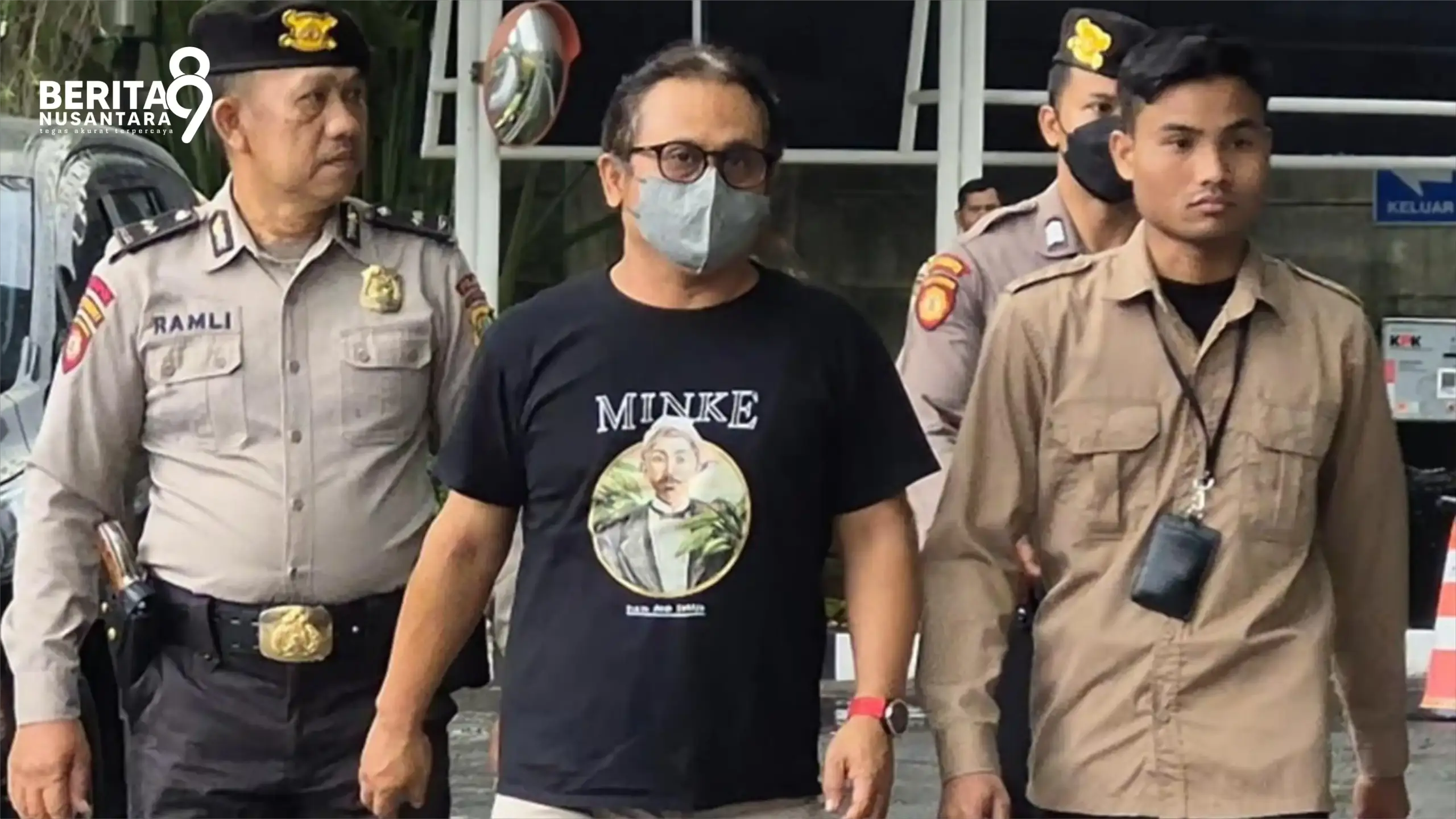 Kukuh Eko Saputro Tiba di Gedung KPK